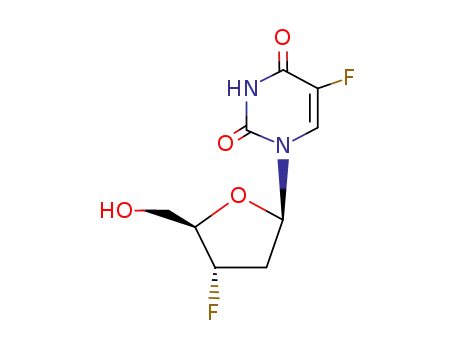 5-fluoro-2',3'-dideoxy-3'-fluorouridine