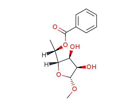 methyl 5-O-benzoyl-6-deoxy-α-L-talofuranoside