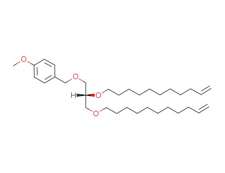 Benzene, 1-[[2,3-bis(10-undecenyloxy)propoxy]methyl]-4-methoxy-, (R)-