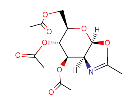 (3aS)-5α-[(アセチルオキシ)メチル]-3aβ,6,7,7aβ-テトラヒドロ-2-メチル-5H-ピラノ[3,2-d]オキサゾール-6β,7α-ジオールジアセタート