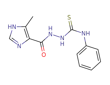 1-[(5-methyl-1H-imidazole-4-yl)carbonyl]-4-phenylthiosemicarbazide