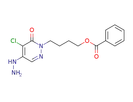 1-(4-benzoyloxybutyl)-5-chloro-4-hydrazinopyridazin-6-one