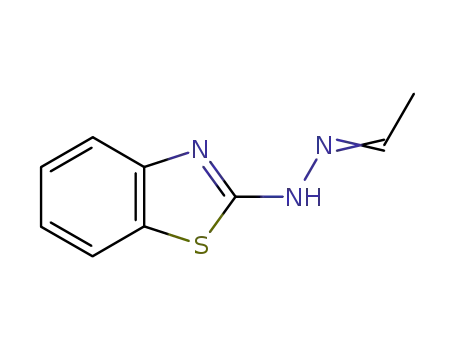 Acetaldehyde benzothiazolylhydrazone