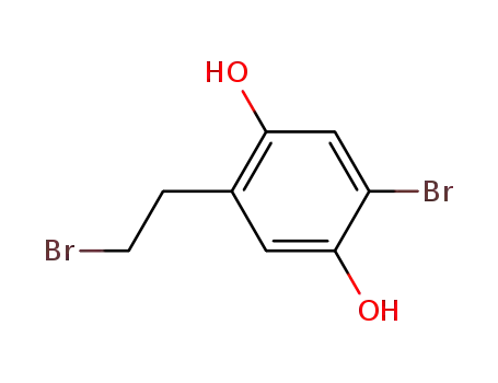 1,4-Benzenediol, 2-bromo-5-(2-bromoethyl)-