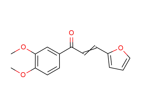 2-Propen-1-one, 1-(3,4-dimethoxyphenyl)-3-(2-furanyl)-