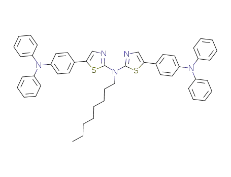 5-(4-(diphenylamino)phenyl)-N-(5-(4-(diphenylamino)phenyl)thiazol-2-yl)-N-octylthiazol-2-amine