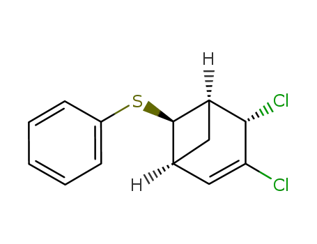 3,exo-4-Dichlor-endo-6-(phenylthio)bicyclo<3.1.1>hept-2-en