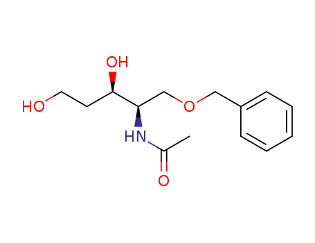 N-((1R,2R)-1-Benzyloxymethyl-2,4-dihydroxy-butyl)-acetamide