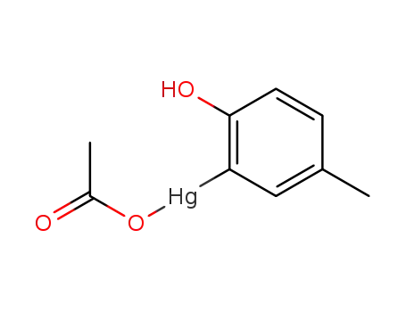 acetato(2-hydroxy-4-methylphenyl)mercury