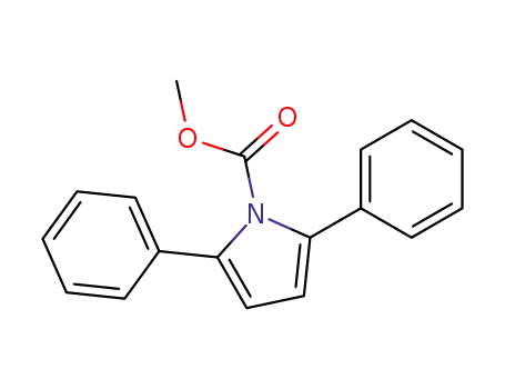 2,5-diphenyl-pyrrole-1-carboxylic acid methyl ester