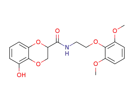 N-[2-(2,6-Dimethoxyphenoxy)ethyl]-5-hydroxy-2,3-dihydro-1,4-benzodioxin-2-carboxamide