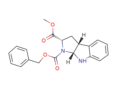 (2S,3aR,8aR)-3,3a,8,8a-Tetrahydro-2H-pyrrolo[2,3-b]indole-1,2-dicarboxylic acid 1-benzyl ester 2-methyl ester