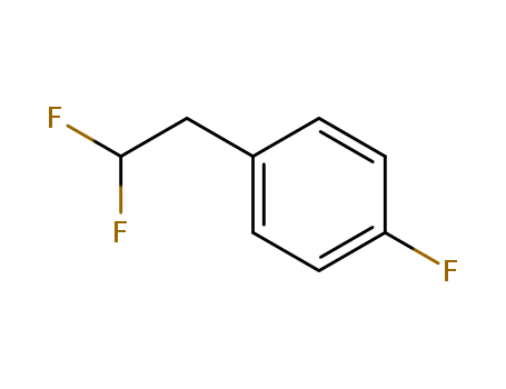 1-(2,2-difluoroethyl)-4-fluoro-benzene cas  50561-95-0