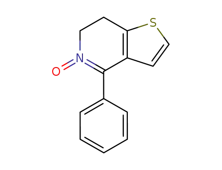 4-Phenyl-6,7-dihydro-thieno[3,2-c]pyridine 5-oxide