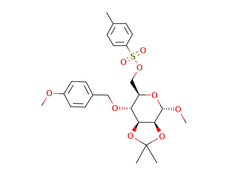 Toluene-4-sulfonic acid (3aS,4S,6R,7R,7aS)-4-methoxy-7-(4-methoxy-benzyloxy)-2,2-dimethyl-tetrahydro-[1,3]dioxolo[4,5-c]pyran-6-ylmethyl ester