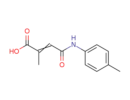 2-Butenoic acid, 2-methyl-4-[(4-methylphenyl)amino]-4-oxo-, (2Z)-