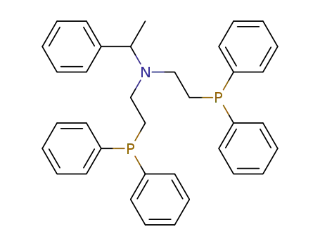 Molecular Structure of 81510-19-2 (S(-)-N,N-BIS(2-DIPHENYLPHOSPHINOETHYL)-1-PHENYLETHYLAMINE)