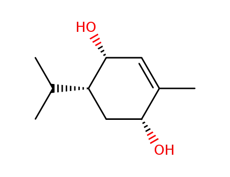 (3<i>S</i>:4<i>R</i>:6<i>R</i>)-<i>p</i>-menthene-<sup>(1)</sup>-diol-(3.6)