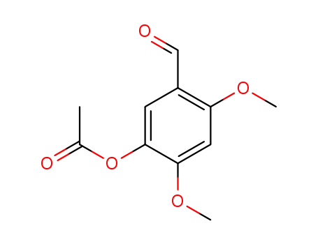 5-acetoxy-2,4-dimethoxybenzaldehyde