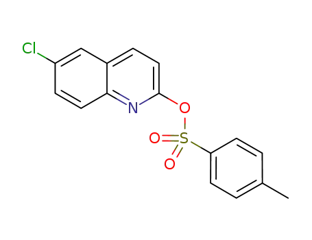 Molecular Structure of 1174281-21-0 (6-chloroquinolin-2-yl tosylate)