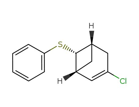 3-Chlor-endo-6-(phenylthio)bicyclo<3.1.1>hept-2-en