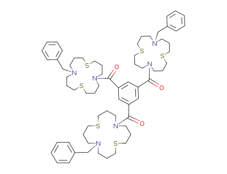(13-Benzyl-1,9-dithia-5,13-diaza-cyclohexadec-5-yl)-[3,5-bis-(13-benzyl-1,9-dithia-5,13-diaza-cyclohexadecane-5-carbonyl)-phenyl]-methanone