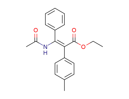 ethyl (2E)-3-(acetylamino)-2-(4-methylphenyl)-3-phenylacrylate