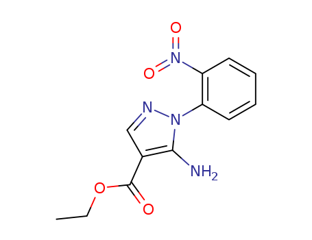 5-Amino-1-(2-nitrophenyl)-1H-pyrazole-4-carboxylic acid ethyl ester(16459-33-9)