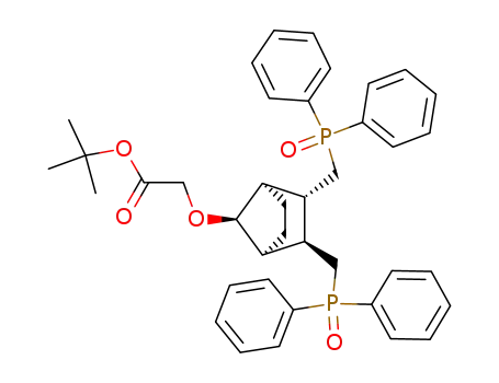 [(1S,2S,3S,4R,7R)-2,3-Bis-(diphenyl-phosphinoylmethyl)-bicyclo[2.2.1]hept-7-yloxy]-acetic acid tert-butyl ester
