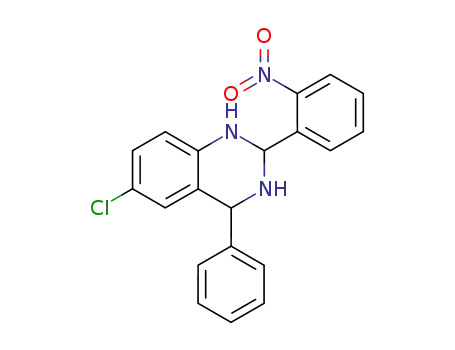 6-Chloro-2-(2-nitrophenyl)-4-phenyl-1,2,3,4-tetrahydroquinazoline