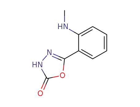 1,3,4-Oxadiazol-2(3H)-one, 5-[2-(methylamino)phenyl]-