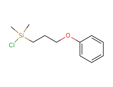 Molecular Structure of 69733-73-9 (3-Phenoxypropyldimethylchlorosilane)