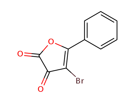 Molecular Structure of 83629-87-2 (2,3-Furandione, 4-bromo-5-phenyl-)