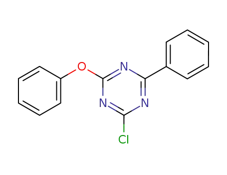 2-chloro-4-phenoxy-6-phenyl-1,3,5-triazine