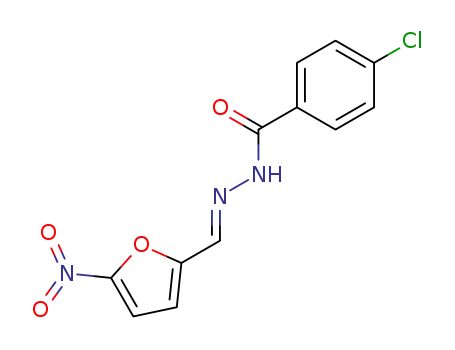 5-nitrofurfurylidene 2-(4-chlorobenzhydrazide)
