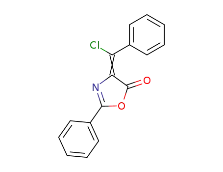 4-(α-chloro-benzylidene)-2-phenyl-4<i>H</i>-oxazol-5-one
