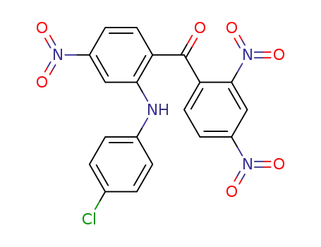 2-p-chloroanilino-2',4,4'-trinitrobenzophenone
