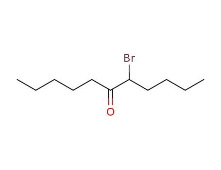 Molecular Structure of 42330-12-1 (5-bromo-6-undecanone)