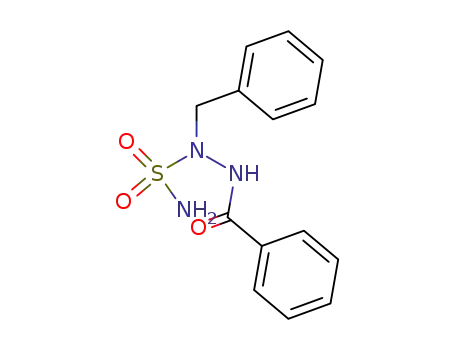 Benzoesaeure-<2-(aminosulfonyl)-2-(phenylmethyl)>hydrazid