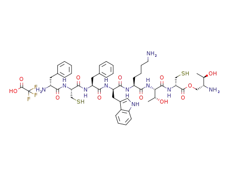 C<sub>2</sub>HF<sub>3</sub>O<sub>2</sub>*C<sub>49</sub>H<sub>68</sub>N<sub>10</sub>O<sub>10</sub>S<sub>2</sub>