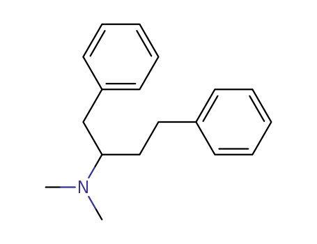 Molecular Structure of 101781-09-3 (Benzenepropanamine, N,N-dimethyl-a-(phenylmethyl)-)