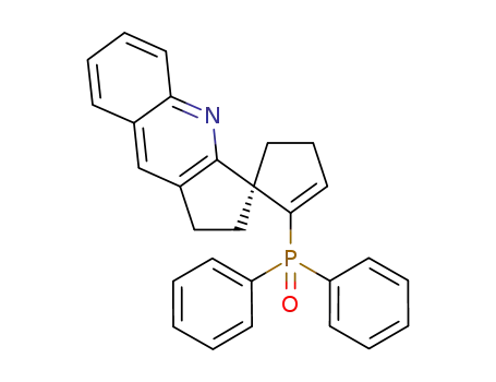 2',3'-dihydro-2-diphenylphosphinylspiro[cyclopent-2-ene-1,3'-[3H]cyclopenta[b]quinoline]