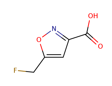 3-ISOXAZOLECARBOXYLIC ACID 5-(FLUOROMETHYL)-