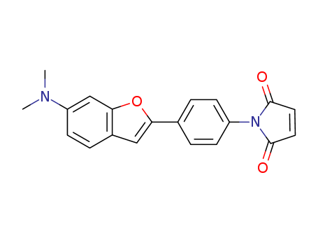 1H-Pyrrole-2,5-dione,1-[4-[6-(dimethylamino)-2-benzofuranyl]phenyl]-