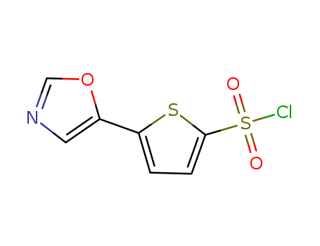 2-Thiophenesulfonylchloride, 5-(5-oxazolyl)-