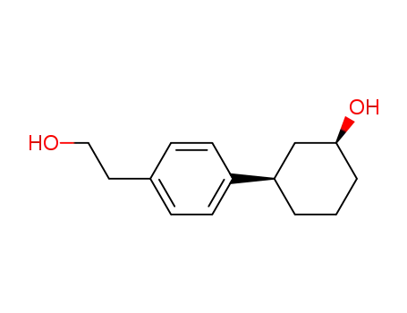Benzeneethanol, 4-(3-hydroxycyclohexyl)-, cis-