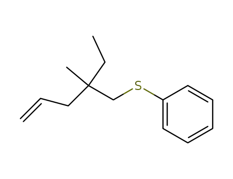 4-methyl-4-<(phenylthio)methyl>-1-hexene