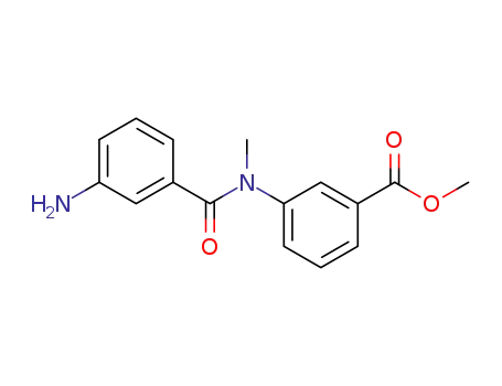 Benzoic acid, 3-[(3-aminobenzoyl)methylamino]-, methyl ester