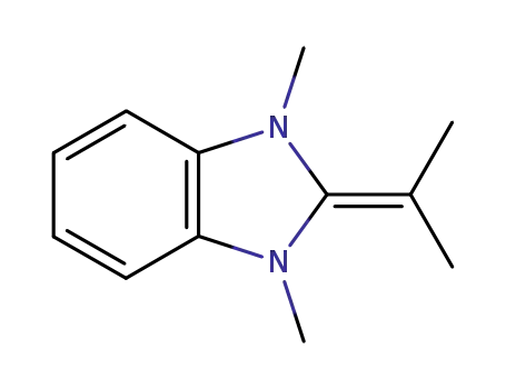 Molecular Structure of 143268-49-9 (Benzimidazoline,2-isopropylidene-1,3-dimethyl-)