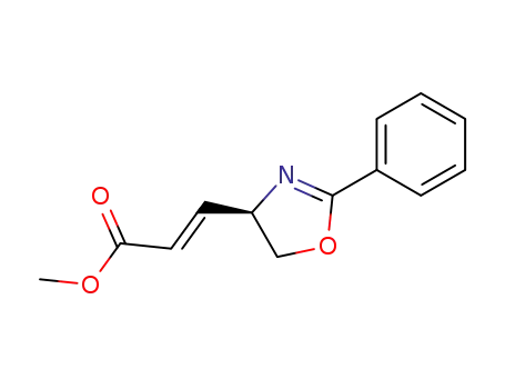 (E)-3-((R)-2-Phenyl-4,5-dihydro-oxazol-4-yl)-acrylic acid methyl ester